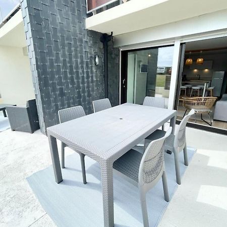 T3 Neuf Archi Cocooning Terrasse Face A La Mer Ploemeur Dış mekan fotoğraf