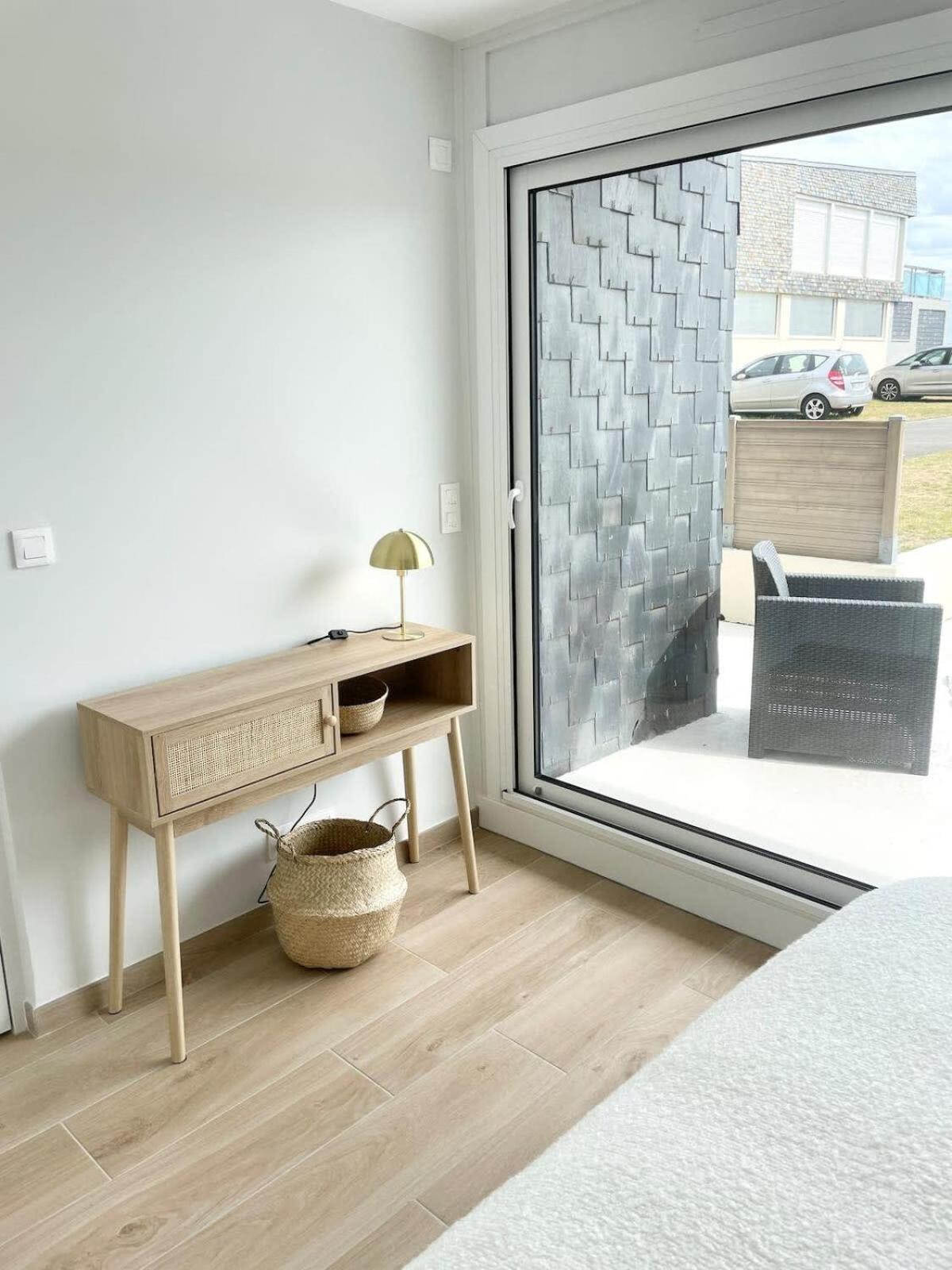 T3 Neuf Archi Cocooning Terrasse Face A La Mer Ploemeur Dış mekan fotoğraf
