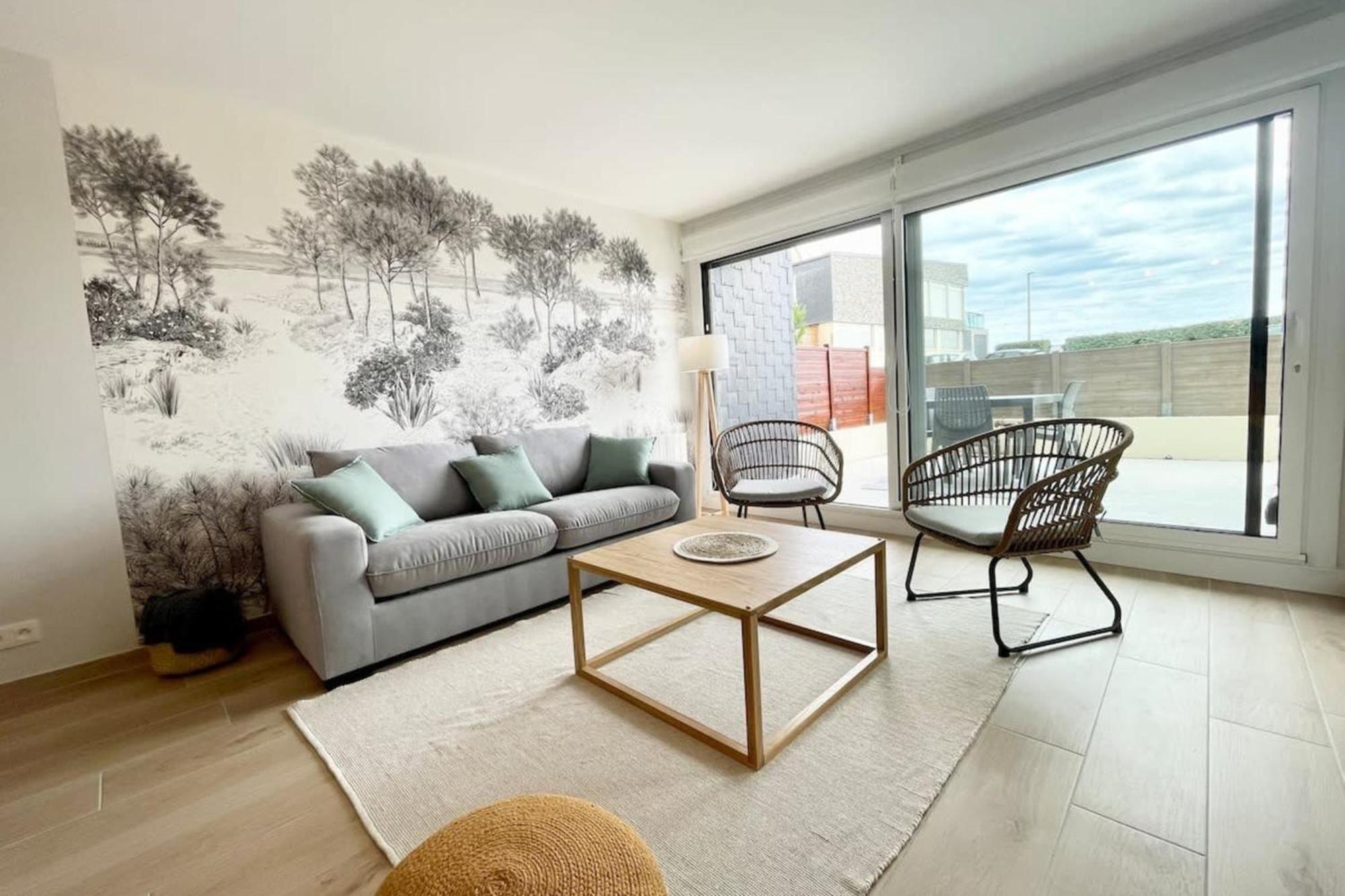 T3 Neuf Archi Cocooning Terrasse Face A La Mer Ploemeur Dış mekan fotoğraf