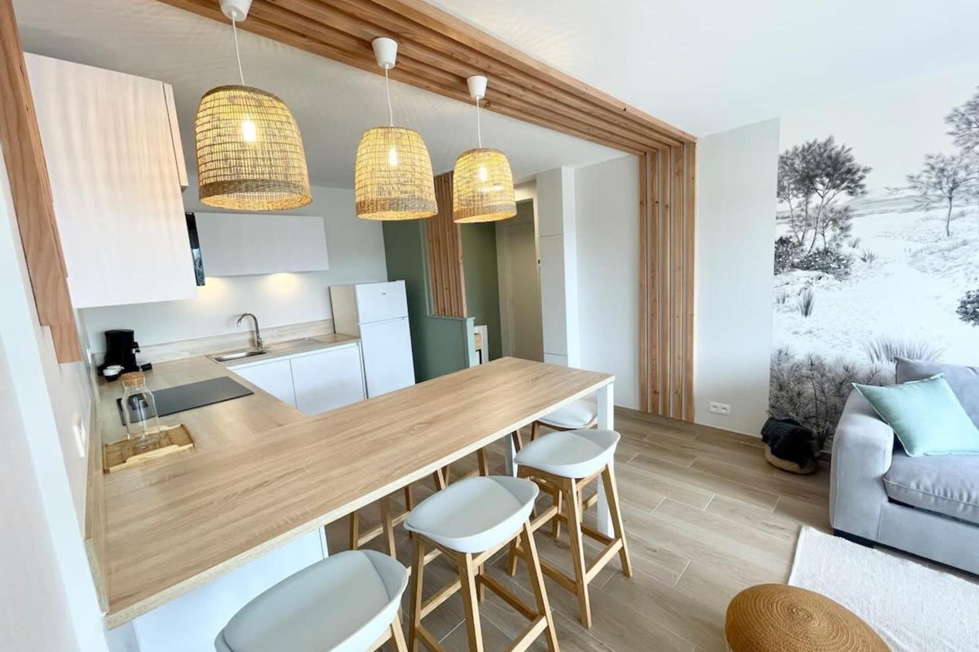 T3 Neuf Archi Cocooning Terrasse Face A La Mer Ploemeur Dış mekan fotoğraf